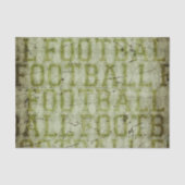  Groene  Football Tissuepapier (Voorkant)