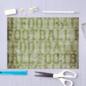  Groene  Football Tissuepapier (Craft)
