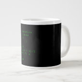 Groene Fortran Code Grote Koffiekop (Voorkant rechts)