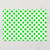 Groene foto 70e verjaardagsfeest uitnodiging (Achterkant)