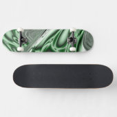 Groene fractaal bloeien skateboard (Horizontaal)