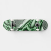 Groene fractaal bloeien skateboard (Horizontaal)