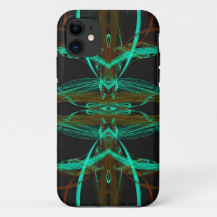 Groene Fractal iPhone 5 Hoesje-Mate Barely Daar Case-Mate iPhone Case