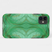 Groene Fractal iPhone 5 Hoesje-Mate Barely Daar Case-Mate iPhone Case (Achterkant (horizontaal))