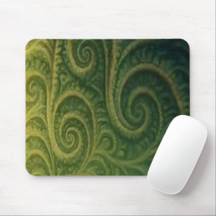 Groene Fractal Muismat