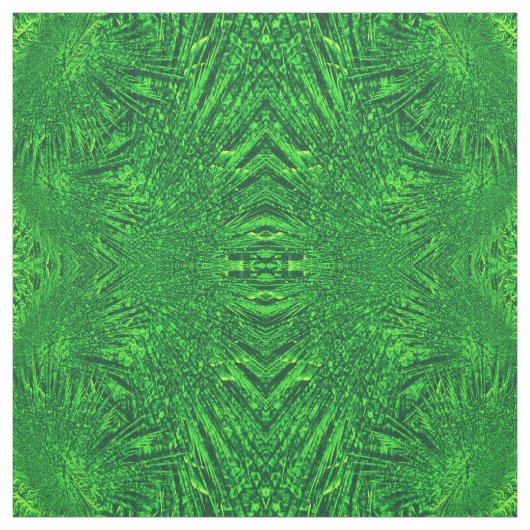 groene fractal. stof (Swatch)