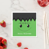 Groene Frankenstein Halloween Kostuum Feestservett Servetten (Insitu)