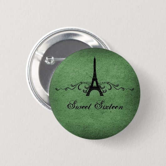 Groene  Franse Vlaamse zoete 16 Button (Voorkant /achterkant)