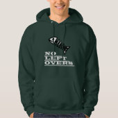 Groene funky zonder links object hoodie (Voorkant)