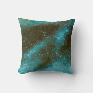 Groene Galaxy Abstracte Glitters Decor Kussenhoes Kussen