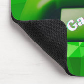 Groene Game Controller AI Art Design Mousepad Muismat (Hoek)