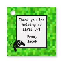 Groene gamerpixels | Aangepaste geboortedag