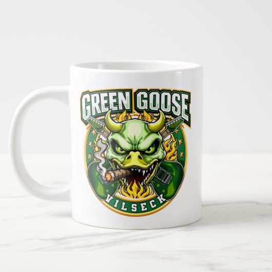 Groene Gans Schedel Vilseck Grote Koffiekop (Links)