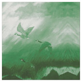 Groene ganzen stof (Close Up)