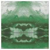 Groene ganzen stof (Swatch)