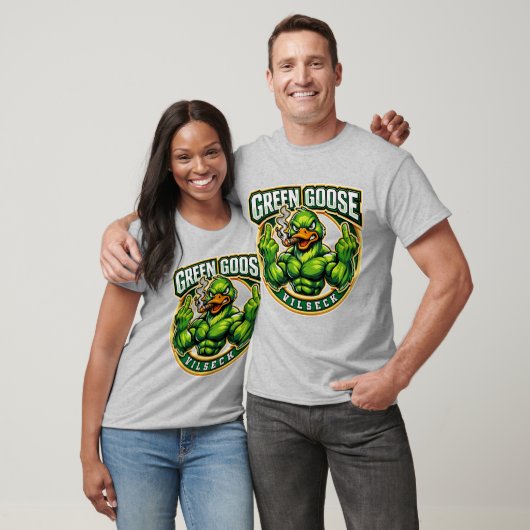 Groene Ganzen Vingers Vilseck T-shirt (Unisex)