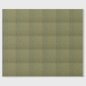 Groene gebreide stof: close-up textuur cadeaupapier (Vlak)