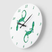 Groene Gecko Grote Klok (Hoek)