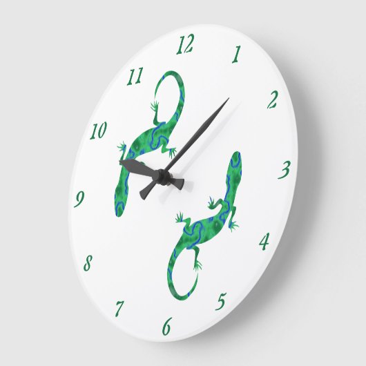 Groene Gecko Grote Klok (Hoek)