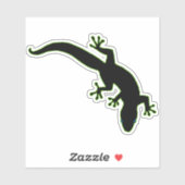Groene GECKO-overzicht Sticker (Vel)