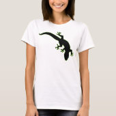 Groene GECKO-overzicht T-shirt (Voorkant)