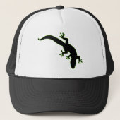 Groene GECKO-overzicht Trucker Pet (Voorkant)