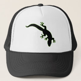 Groene GECKO-overzicht Trucker Pet