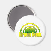 Groene Geek - Magneet (Voorkant / Achterkant)