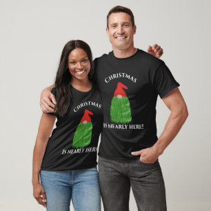 Groene gekke kerst is bijna hier in 2022 t-shirt