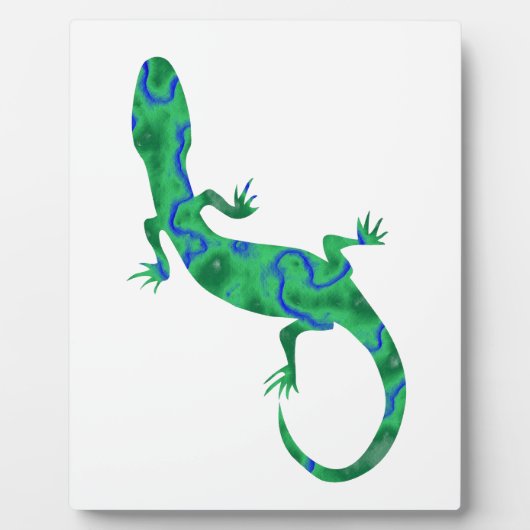 Groene gekko fotoplaat (Voorkant)