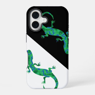 Groene gekko iPhone 16 hoesje
