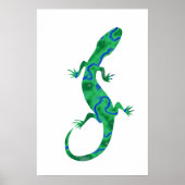 Groene gekko poster (Voorkant)