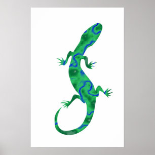 Groene gekko poster