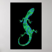 Groene gekko poster (Voorkant)