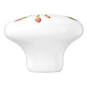 Groene gekleurde Carib-kolibrie Keramische Knop (Zijkant)