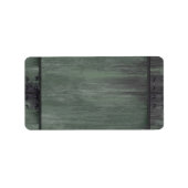 Groene geklonken stalen textuur etiket (Voorkant)