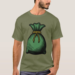 Groene Geldzak T-shirt