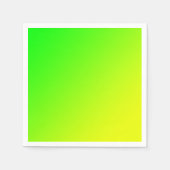 groene gele gradiënt servet (Voorkant)