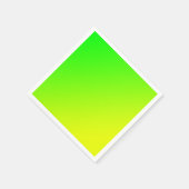 groene gele gradiënt servet (Hoek)