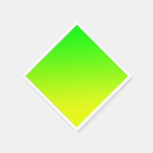 groene gele gradiënt servet (Hoek)