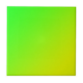 groene gele gradiënt tegeltje