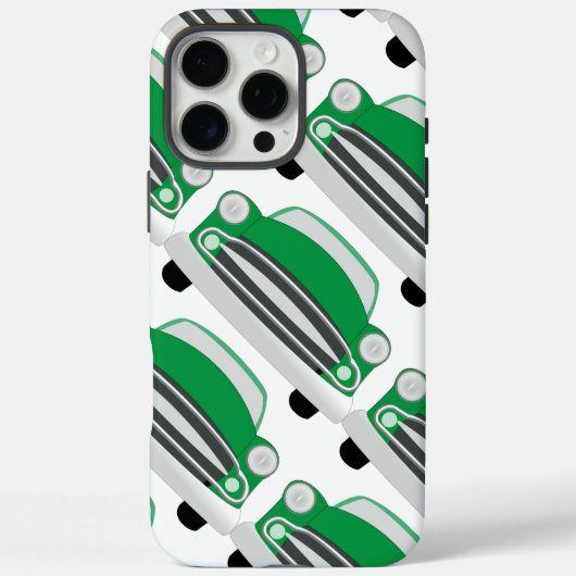 Groene gemiddelde van de geboorte van de auto-boog Case-Mate iPhone case (Achterkant)