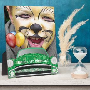 Groene gemiddelde van de geboorte van de auto-boog fotoplaat