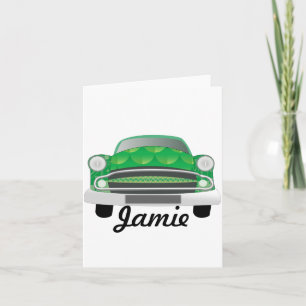 Groene gemiddelde van de geboorte van de auto-boog kaart