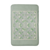Groene geometrie 1915 Hannah Borger Overbeck Badmat (Voorkant Verticaal)
