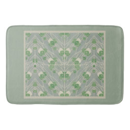 Groene geometrie 1915 Hannah Borger Overbeck Badmat
