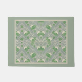 Groene geometrie 1915 Hannah Borger Overbeck Deurmat