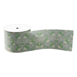 Groene geometrie 1915 Hannah Borger Overbeck Grosgrain Lint