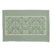 Groene geometrie 1915 Hannah Borger Overbeck Kussensloop (Voorkant)
