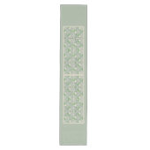 Groene geometrie 1915 Hannah Borger Overbeck Medium Tafelloper (Voorkant)